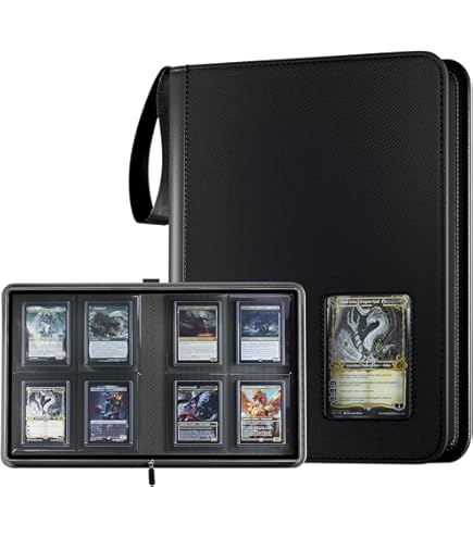 Amazon.com: Ultra Pro E-15376 Eclipse 4 Pocket Pro Binder-Jet
